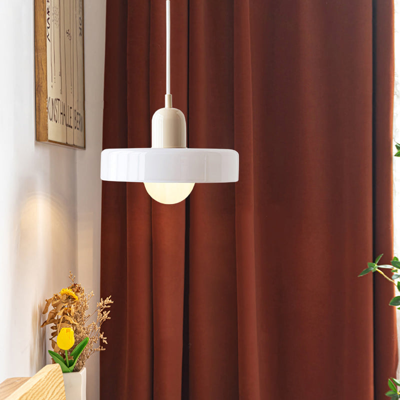 Pendant Light in Colored Glass