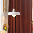 Pendant Light in Colored Glass