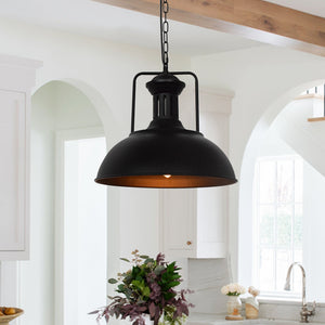 Modern Pendant Light Industrial Single Dome
