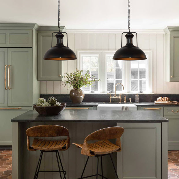 Modern Pendant Light Industrial Single Dome