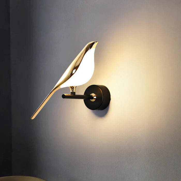 Magnetic bird LED Lamp – Modern Lighting for Living Room, Bedroom & Office