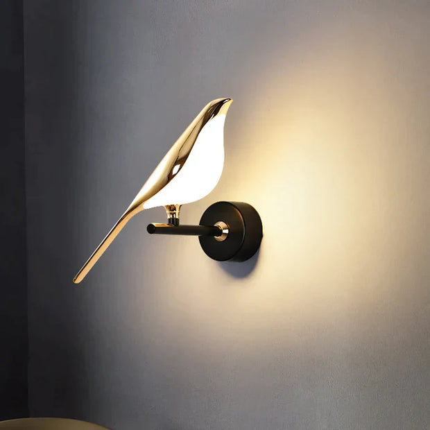 Magnetic bird LED Lamp – Modern Lighting for Living Room, Bedroom & Office