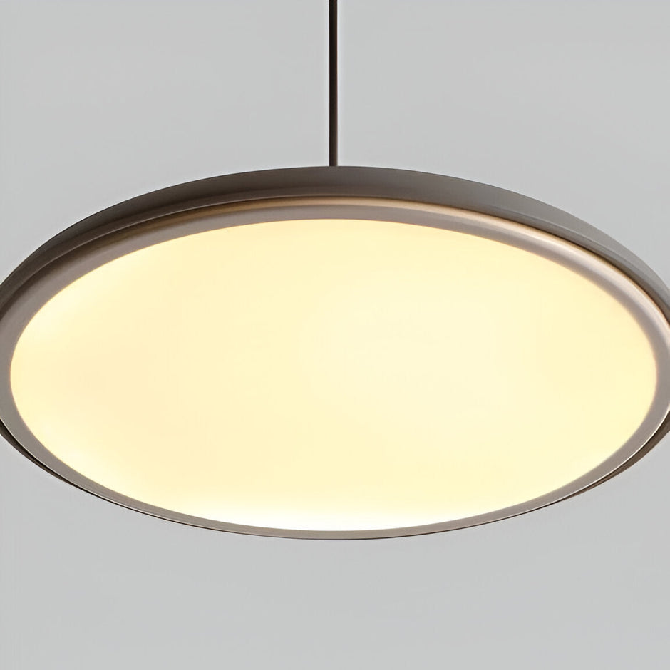 Elegant Disc Pendant Lamp – Nordic-Inspired Acrylic Ceiling Light