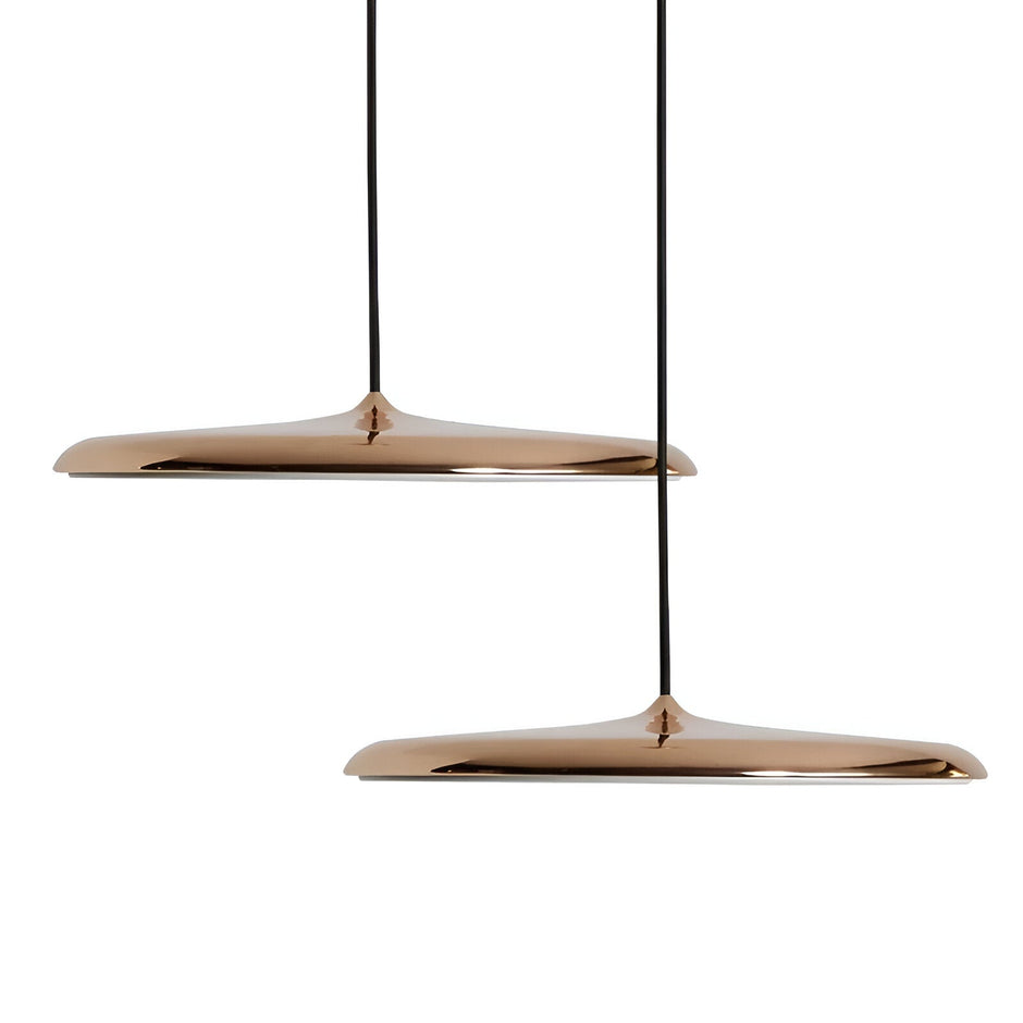 Elegant Disc Pendant Lamp – Nordic-Inspired Acrylic Ceiling Light