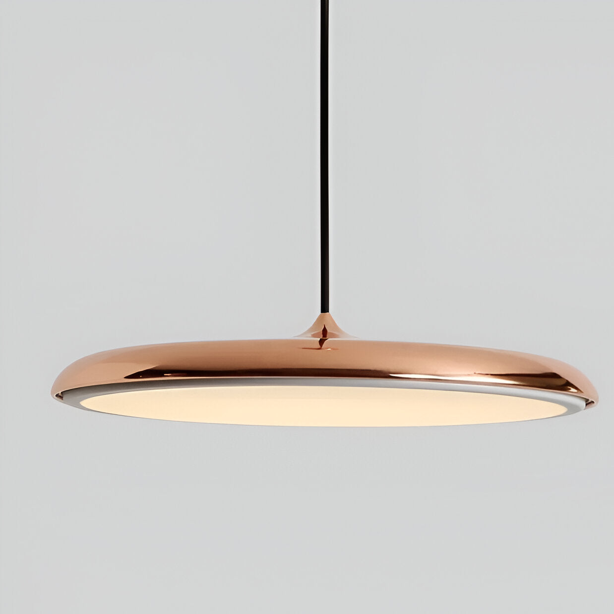 Elegant Disc Pendant Lamp – Nordic-Inspired Acrylic Ceiling Light