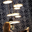 Elegant Disc Pendant Lamp – Nordic-Inspired Acrylic Ceiling Light