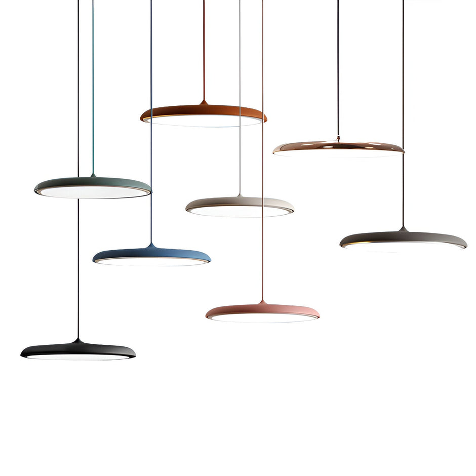 Elegant Disc Pendant Lamp – Nordic-Inspired Acrylic Ceiling Light