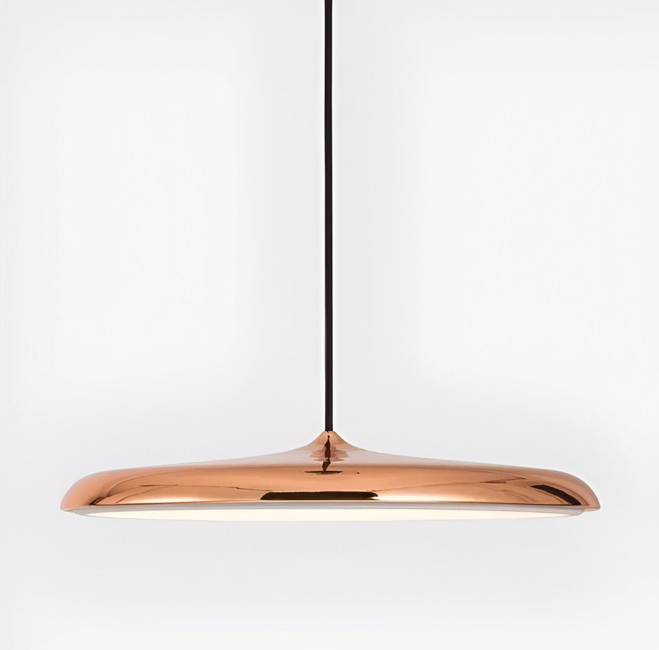 Elegant Disc Pendant Lamp – Nordic-Inspired Acrylic Ceiling Light