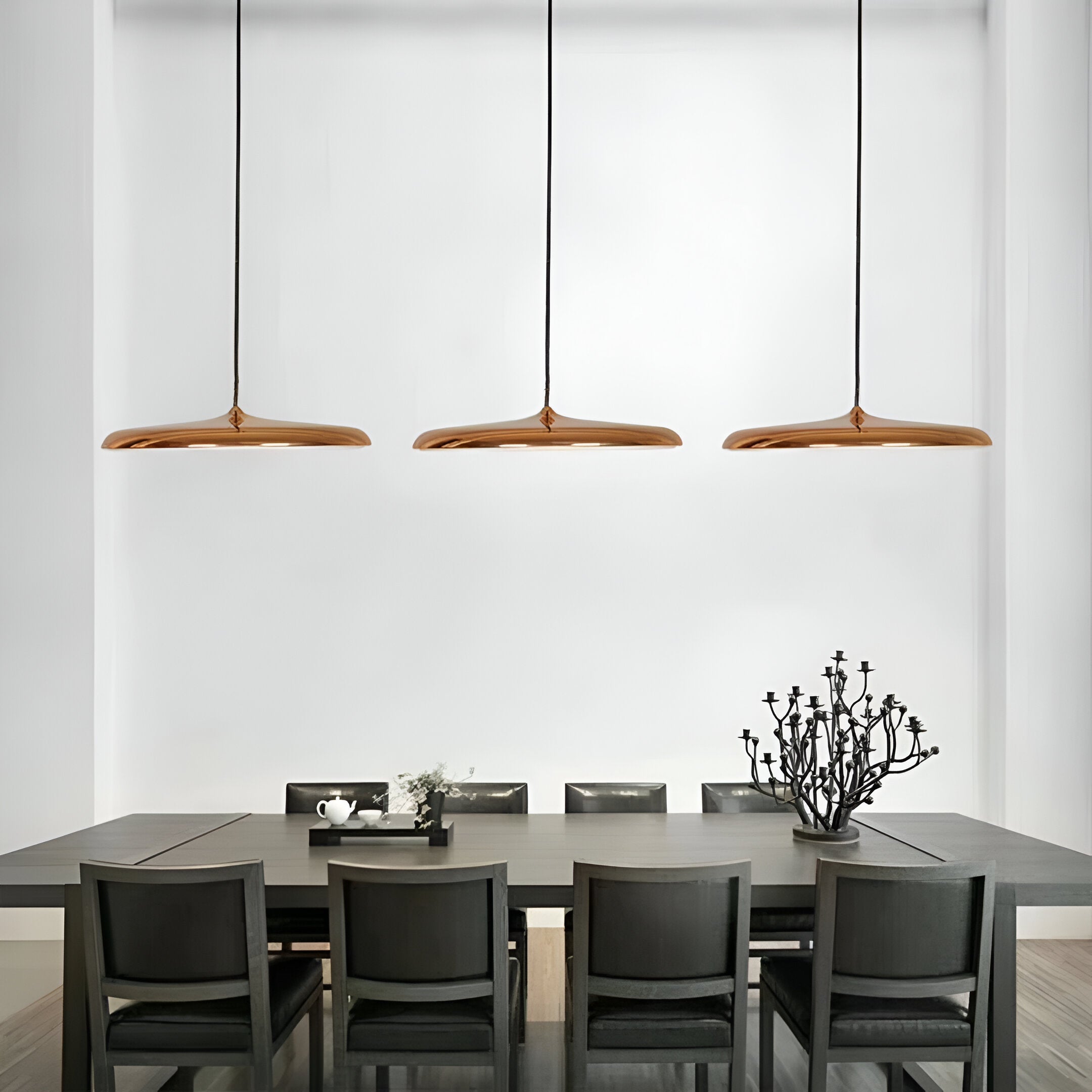 Elegant Disc Pendant Lamp – Nordic-Inspired Acrylic Ceiling Light