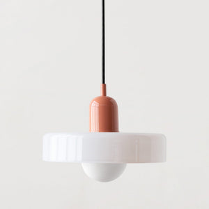 Pendant Light in Colored Glass