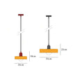 Pendant Light in Colored Glass
