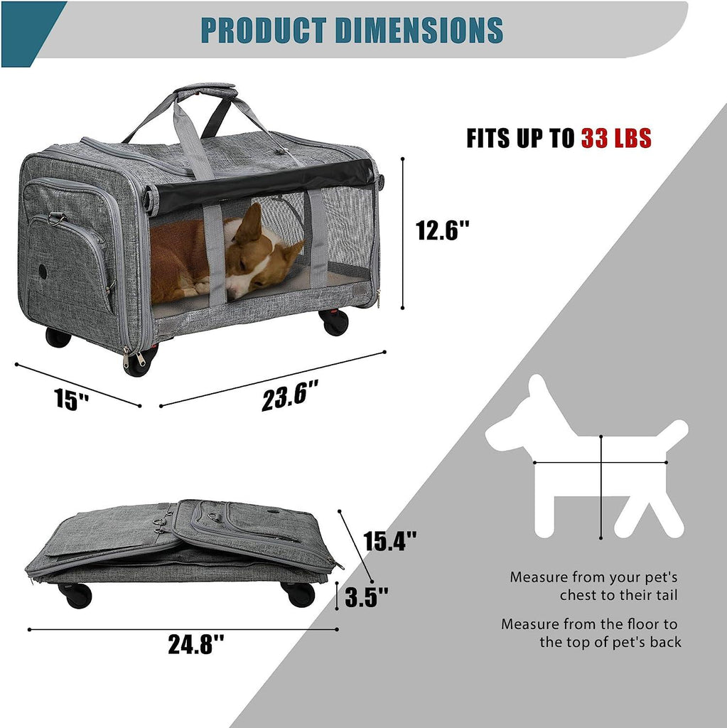 Cat Pet Carrier with Breathable Mesh - MOSKBITE