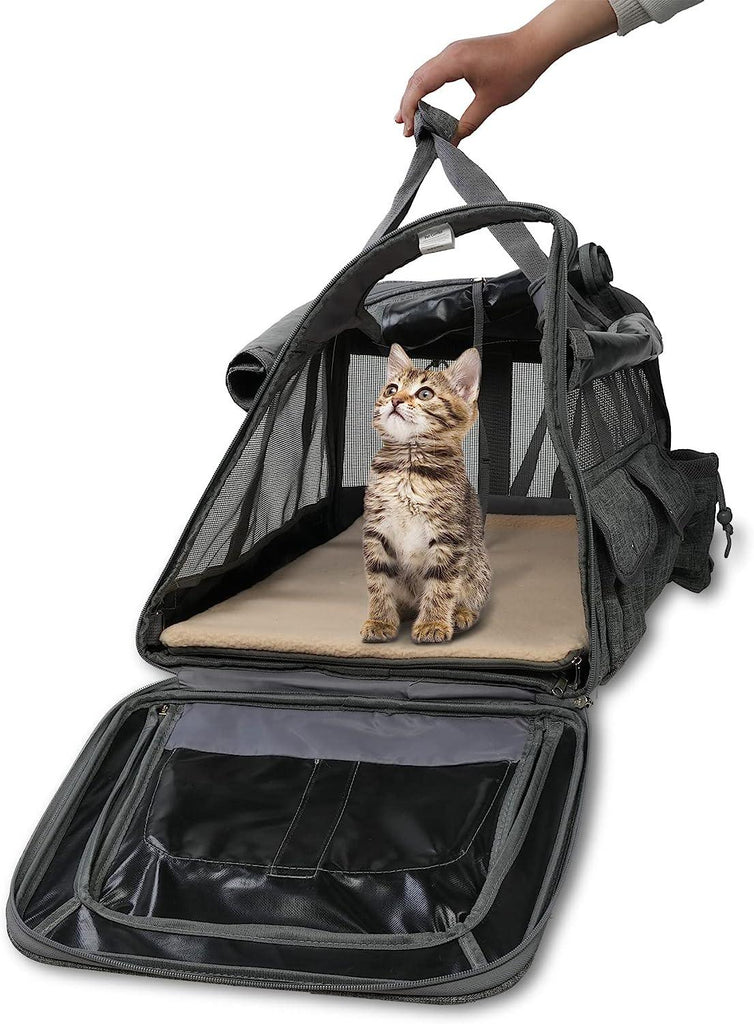 Cat Pet Carrier with Breathable Mesh - MOSKBITE