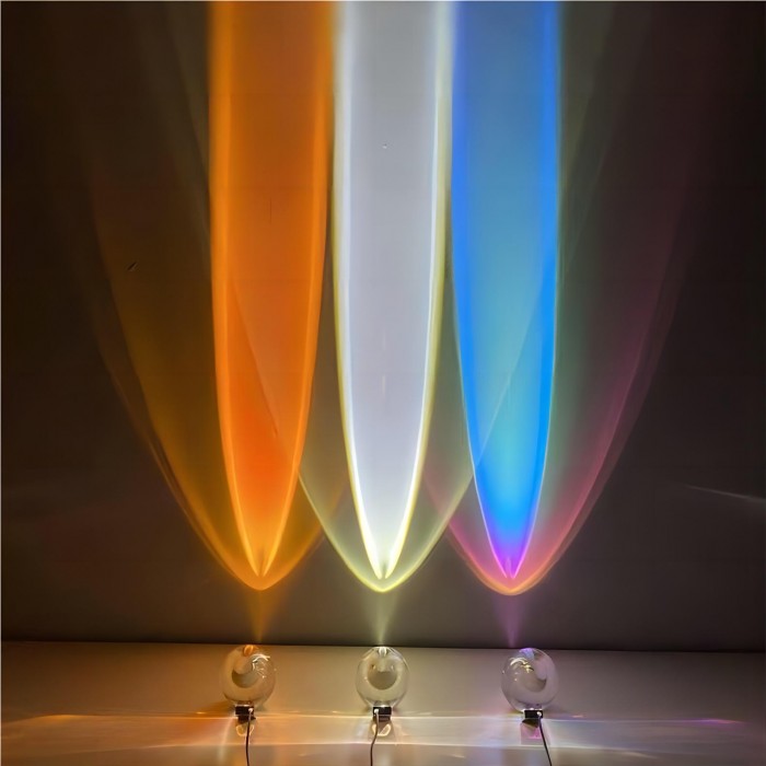 Oval Glass Table Lamp – Modern Decorative Accent Light for Home