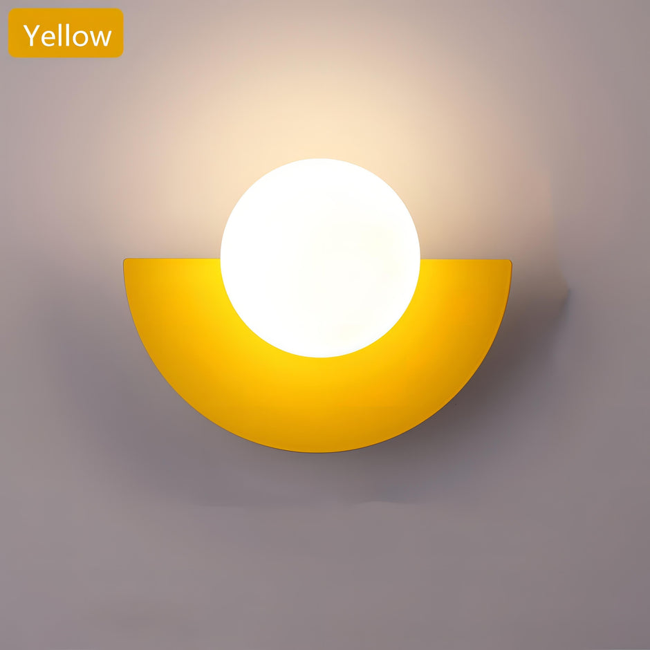 Nordic Semicircle Wall Lamp