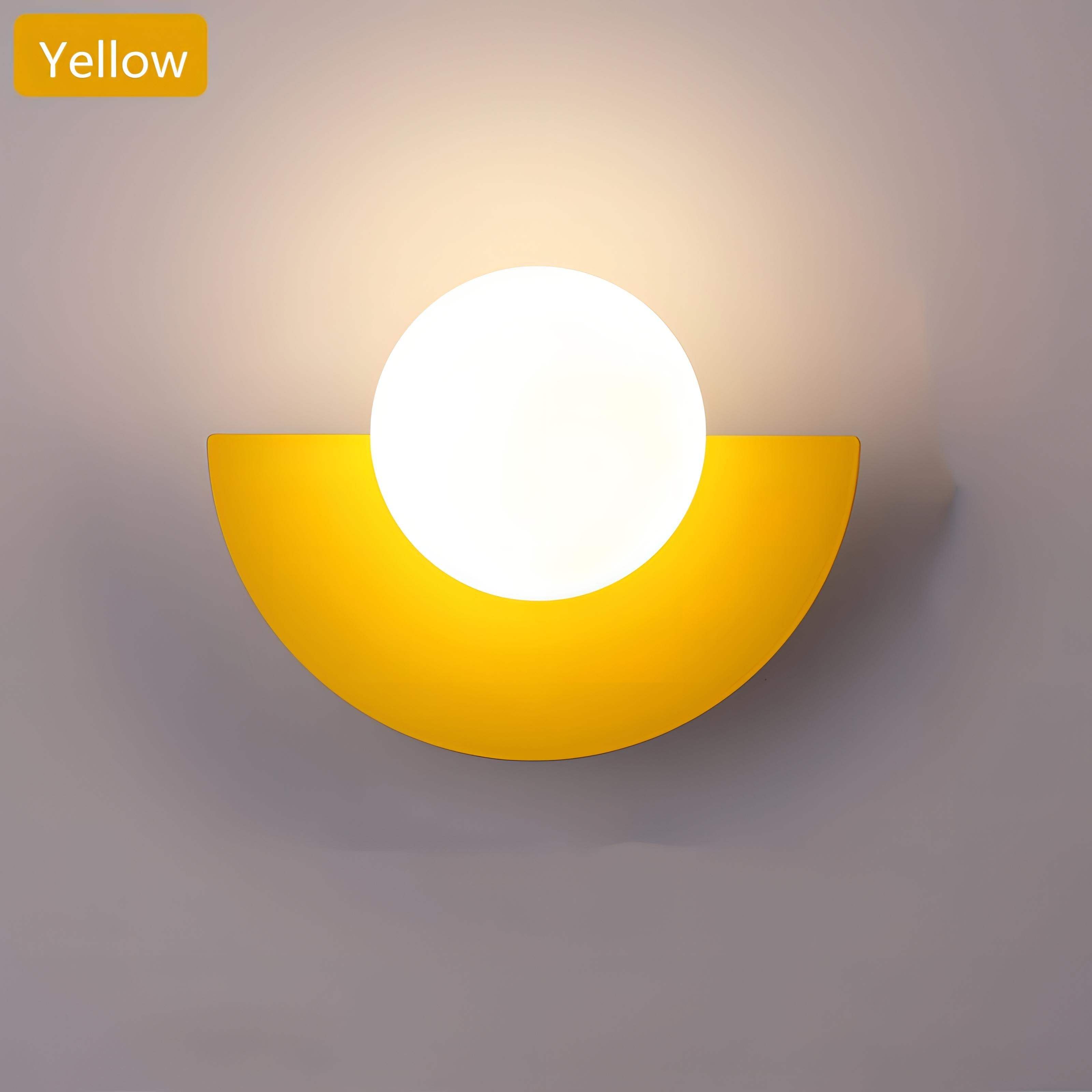 Nordic Semicircle Wall Lamp