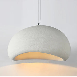 White pendant light on a plain background with 'B - White' text.