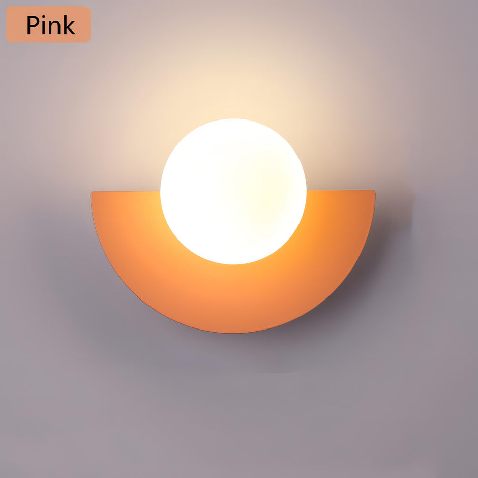 Nordic Semicircle Wall Lamp