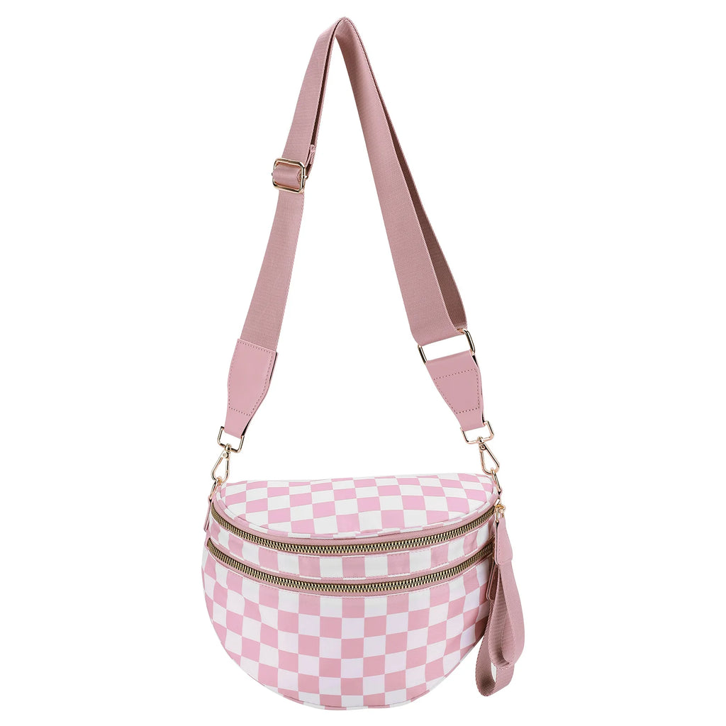 Women Crossbody Bag Large Capacity Simple Shoulder Bag Travel Outdoor Bag - MOSKBITE