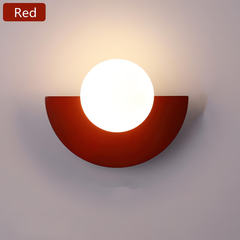 Nordic Semicircle Wall Lamp
