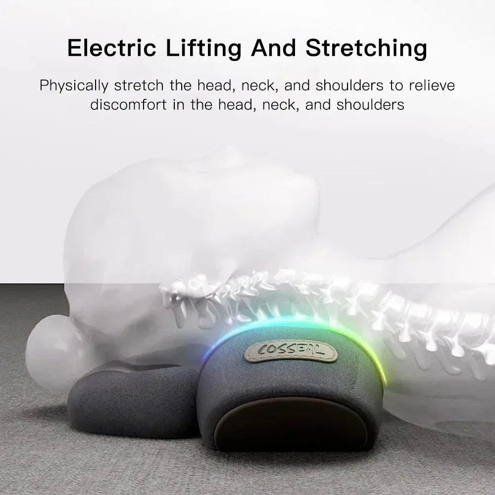 Neck Massager Cervical Memory Foam Pillow back massager - MOSKBITE