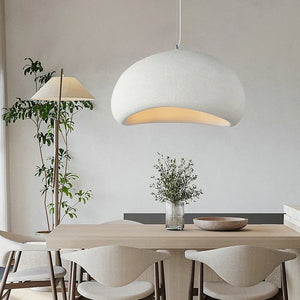 Concrete Pendant Light Dome Large Kitchen Island Lighting