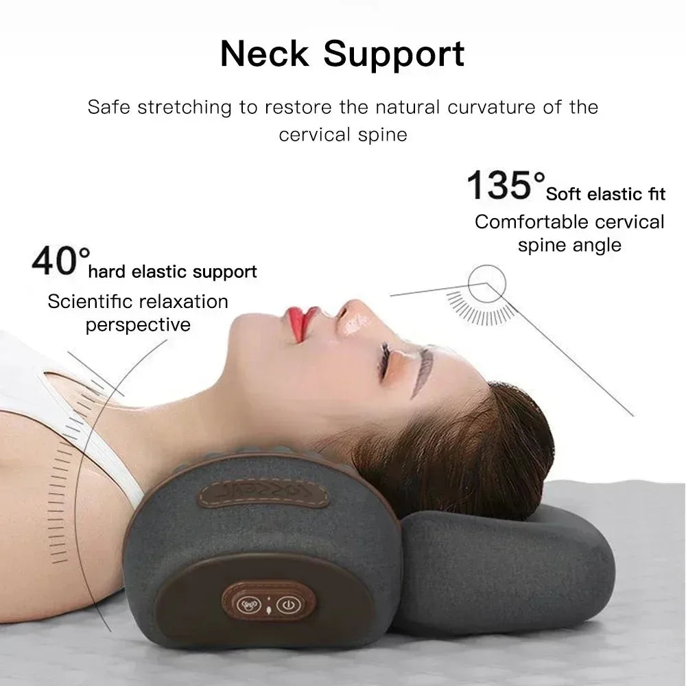 Neck Massager Cervical Memory Foam Pillow back massager - MOSKBITE
