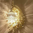 Luxury Peacock Wall Sconce – Elegant Handcrafted Wall Lighting