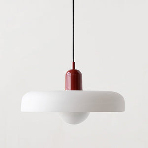 Pendant Light in Colored Glass