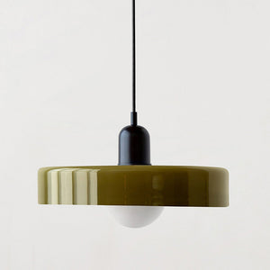 Pendant Light in Colored Glass