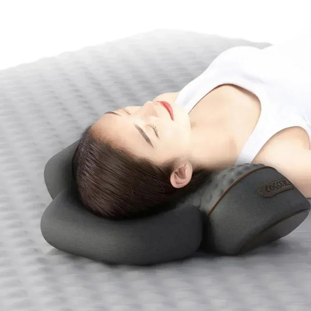Neck Massager Cervical Memory Foam Pillow back massager - MOSKBITE