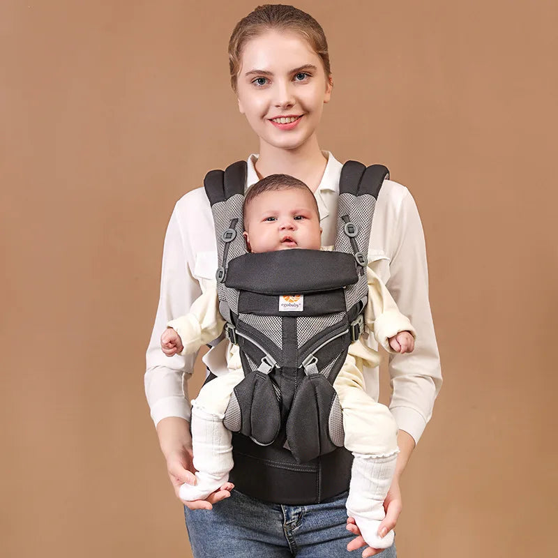 Baby Carrier for Newborns to Toddlers –  Adjustable & Breathable Design - MOSKBITE