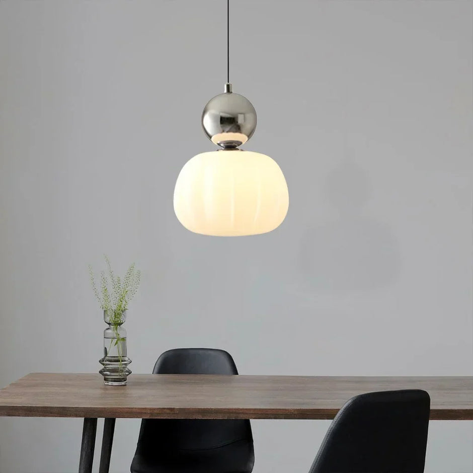 Pendant Light Cream Art Deco Pendant Light