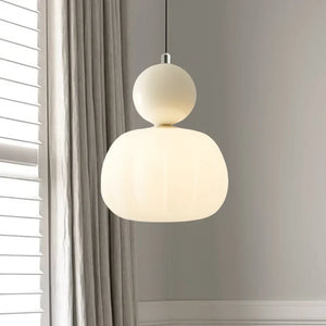 Pendant Light Cream Art Deco Pendant Light