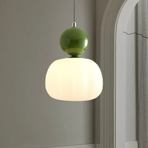 Pendant Light Cream Art Deco Pendant Light