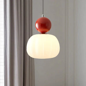 Pendant Light Cream Art Deco Pendant Light