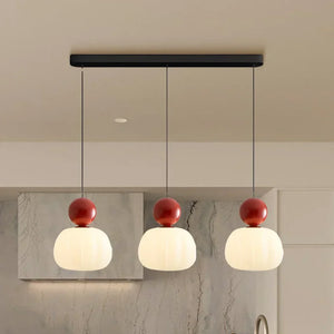 Pendant Light Cream Art Deco Pendant Light