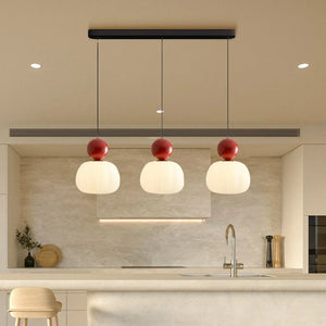 Pendant Light Cream Art Deco Pendant Light