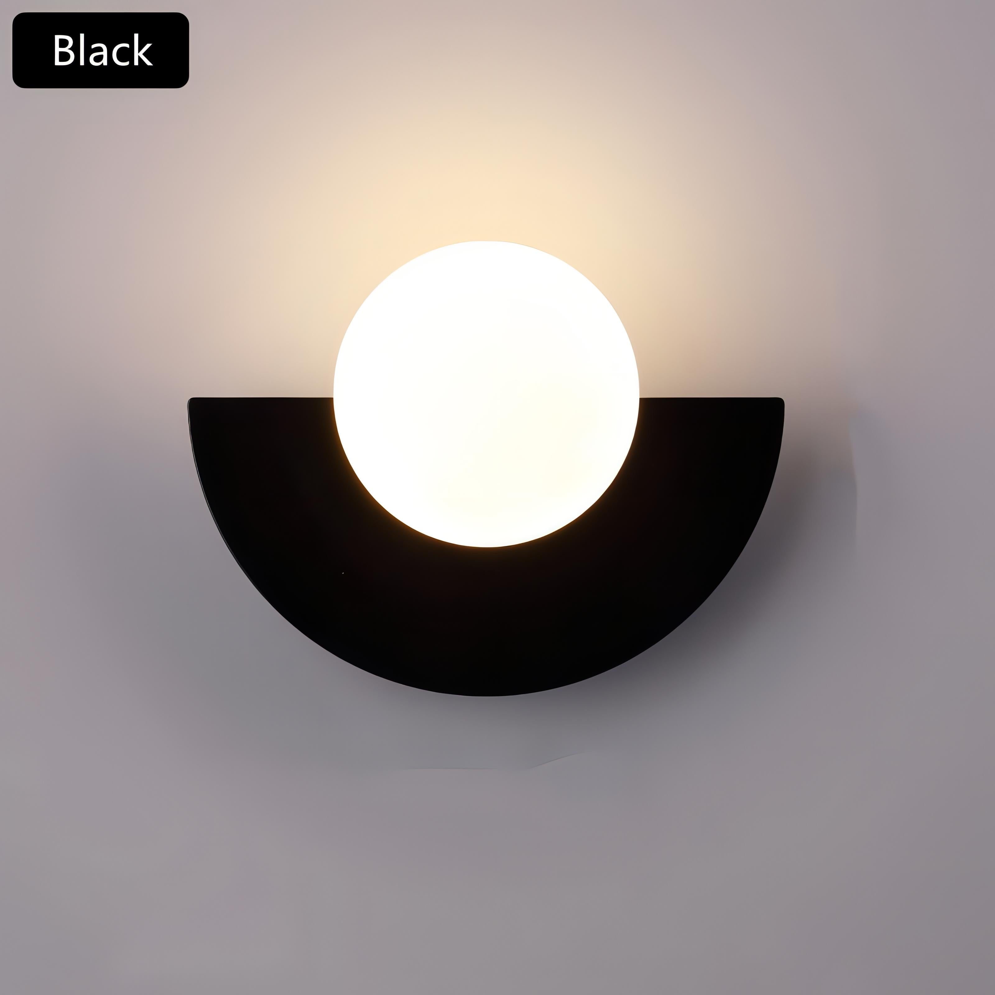 Nordic Semicircle Wall Lamp