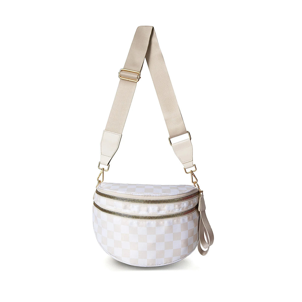 Women Crossbody Bag Large Capacity Simple Shoulder Bag Travel Outdoor Bag - MOSKBITE