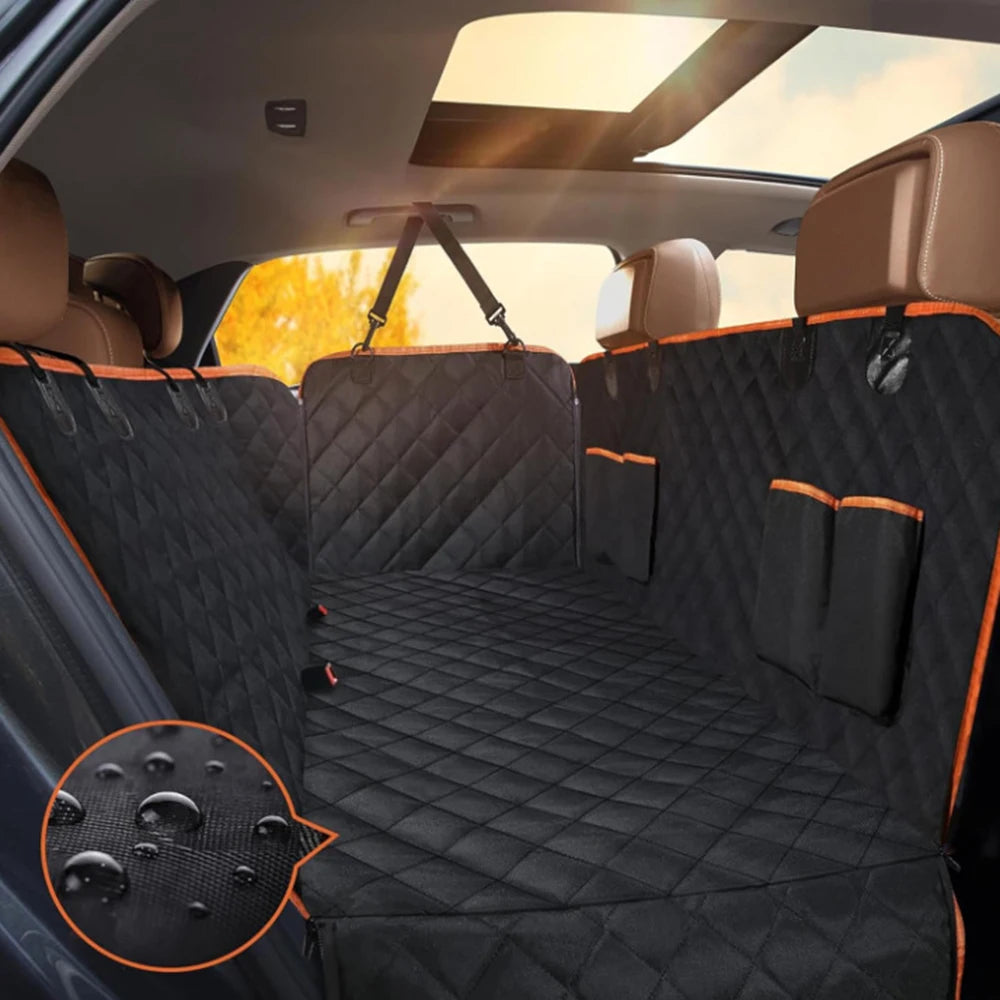 Covers Car Seat  Suitable For Dogs Rear Seats, Waterproof - MOSKBITE