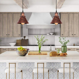 Ceiling Light Rustic Copper Pendant Light