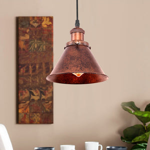 Ceiling Light Rustic Copper Pendant Light