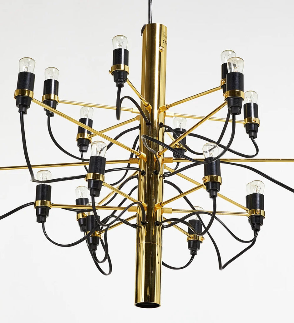 Modern Multi-Light Chandelier – Contemporary Ceiling Fixture for Large Spaces