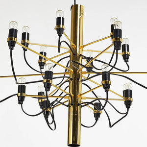 Modern Multi-Light Chandelier – Contemporary Ceiling Fixture for Large Spaces