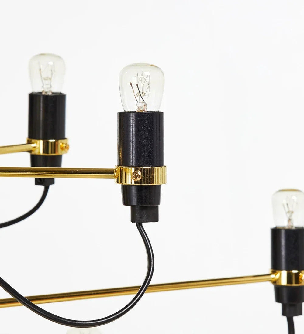 Modern Multi-Light Chandelier – Contemporary Ceiling Fixture for Large Spaces