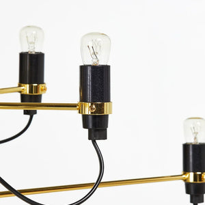 Modern Multi-Light Chandelier – Contemporary Ceiling Fixture for Large Spaces