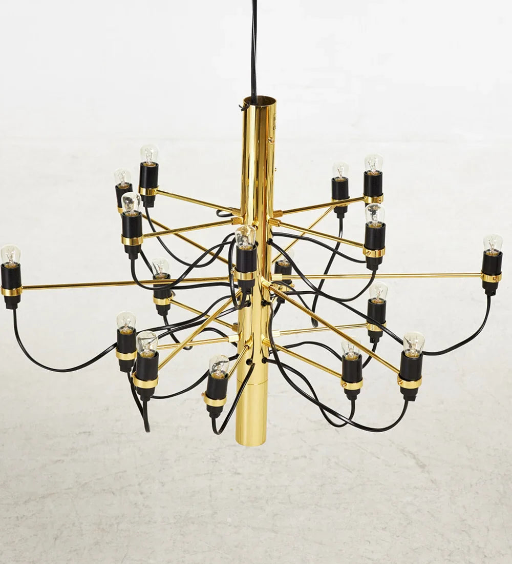 Modern Multi-Light Chandelier – Contemporary Ceiling Fixture for Large Spaces