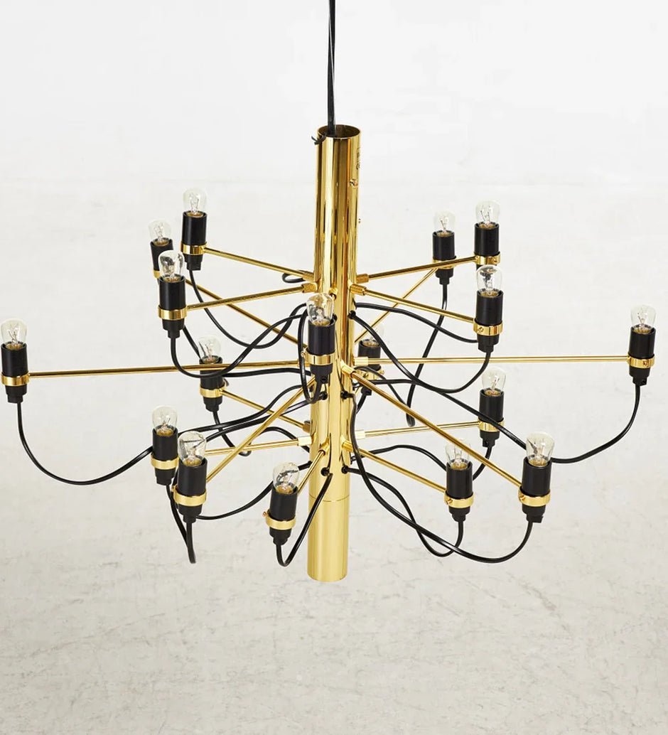 Modern Multi-Light Chandelier – Contemporary Ceiling Fixture for Large Spaces
