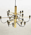 Modern Multi-Light Chandelier – Contemporary Ceiling Fixture for Large Spaces